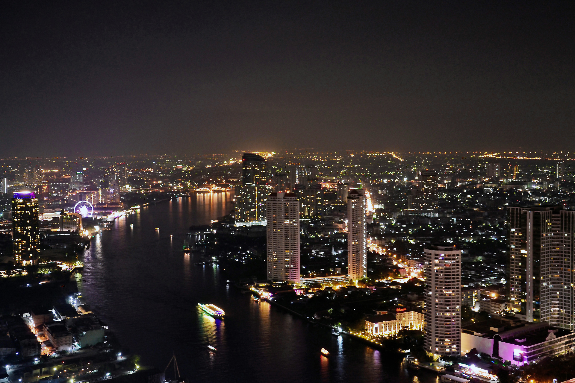 Bangkok Ausblick Skyline