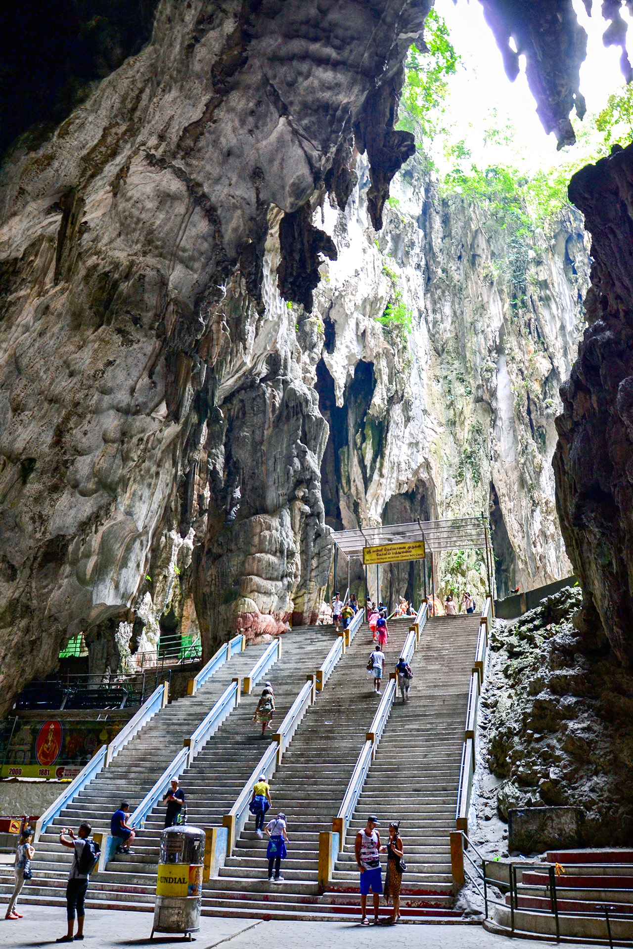 Batu Caves Stiegen