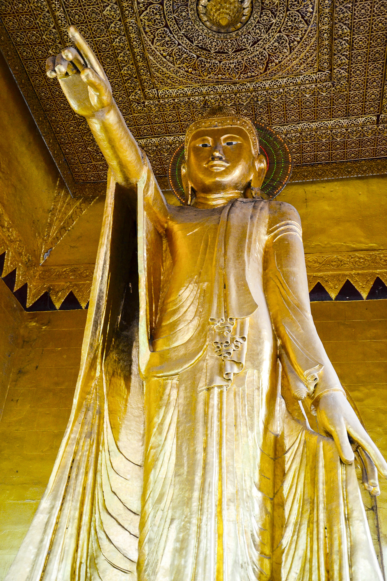 Buddhafigur Mandalay Hill