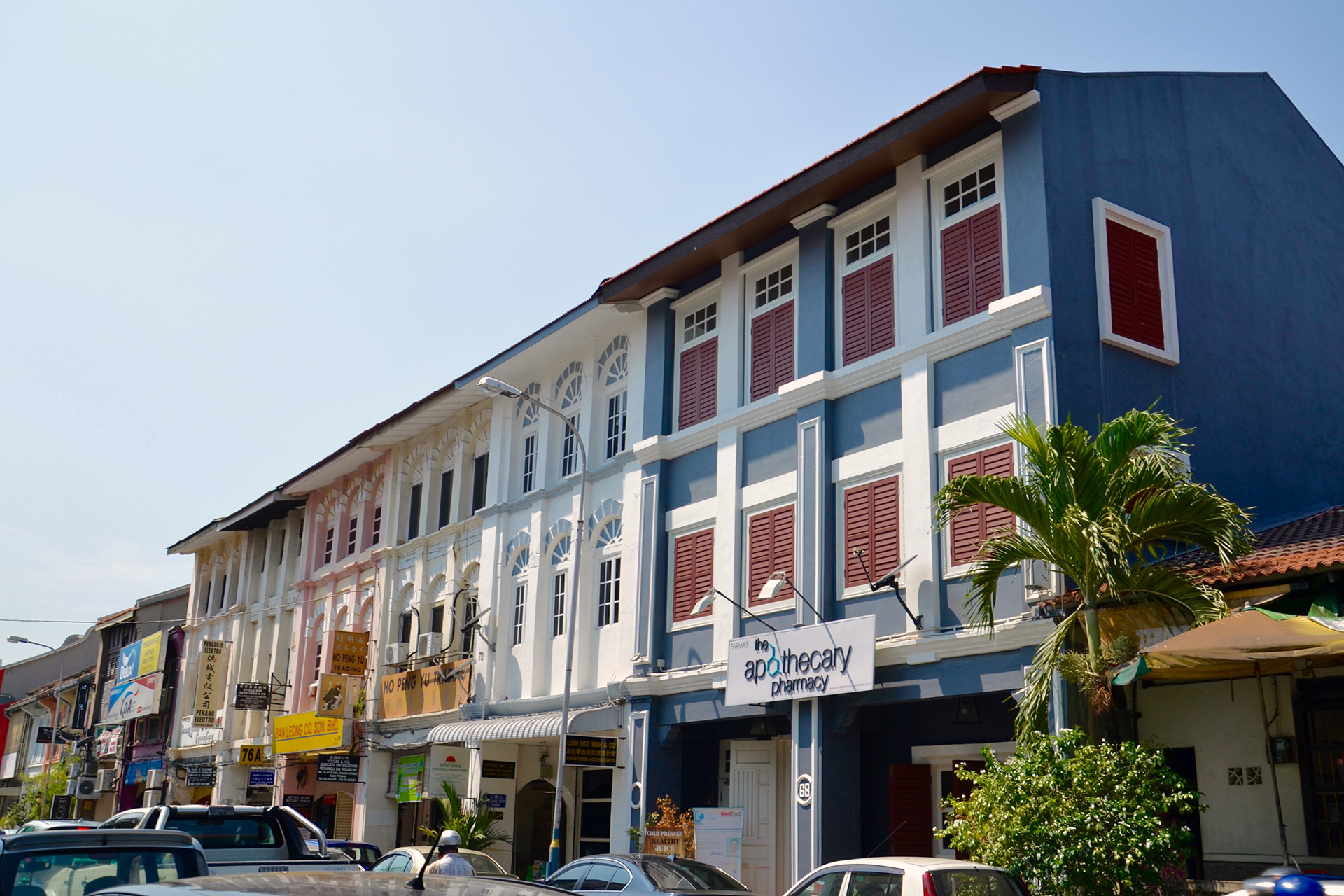 Kolonialbauten Penang George Town