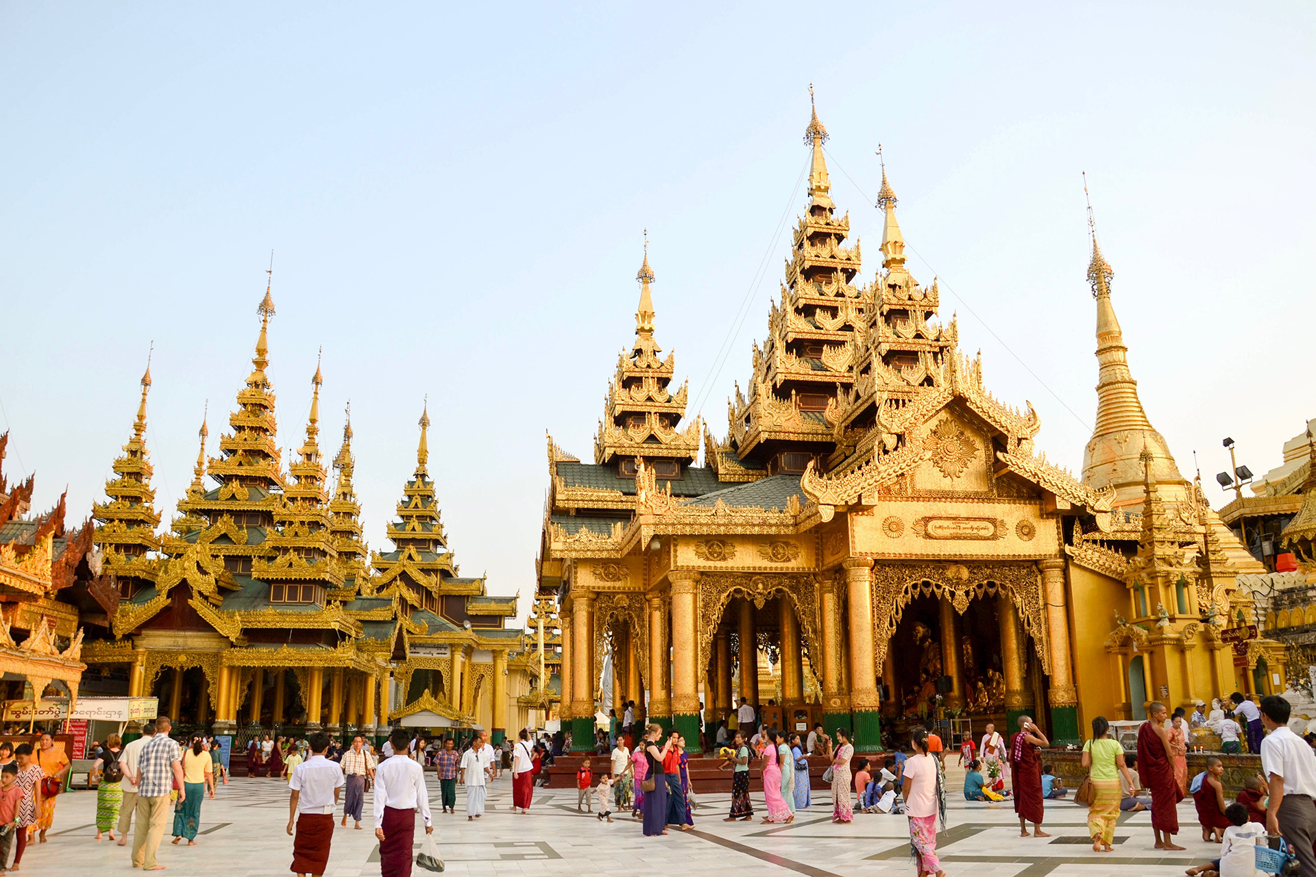 Shwedagon Pagode-Tempel