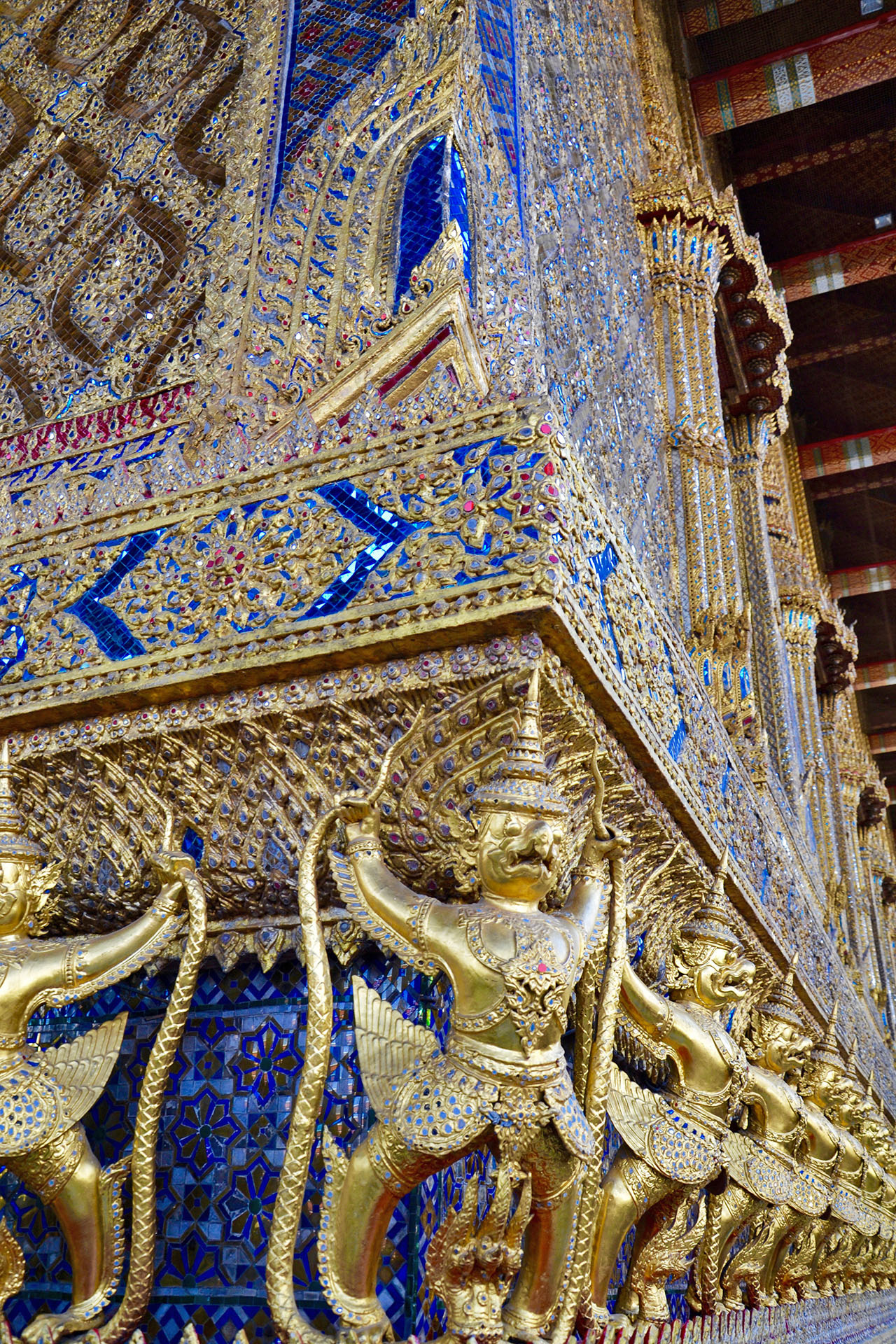 Wat Phra Kaeo Fassade