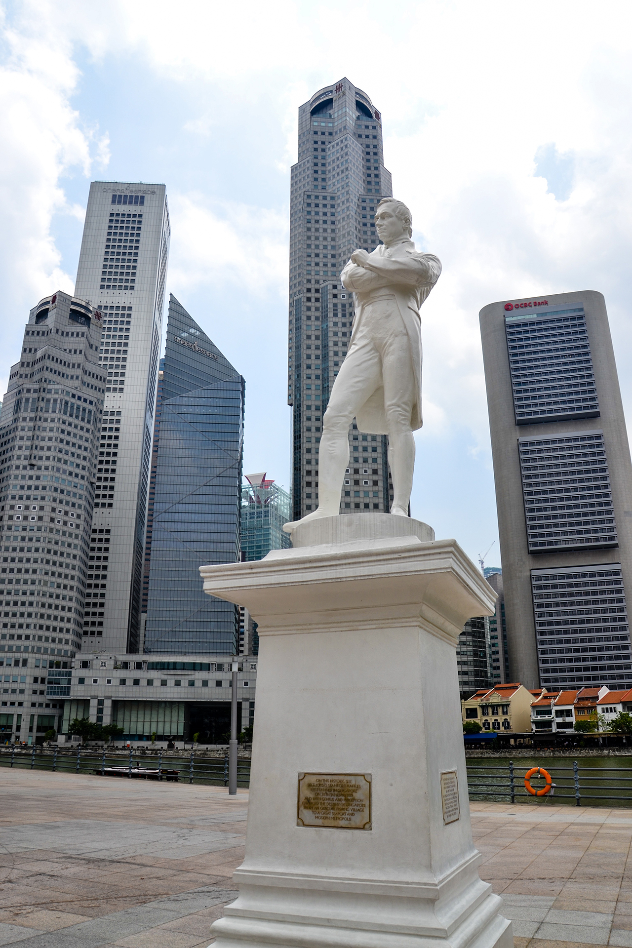 Singapur Statue