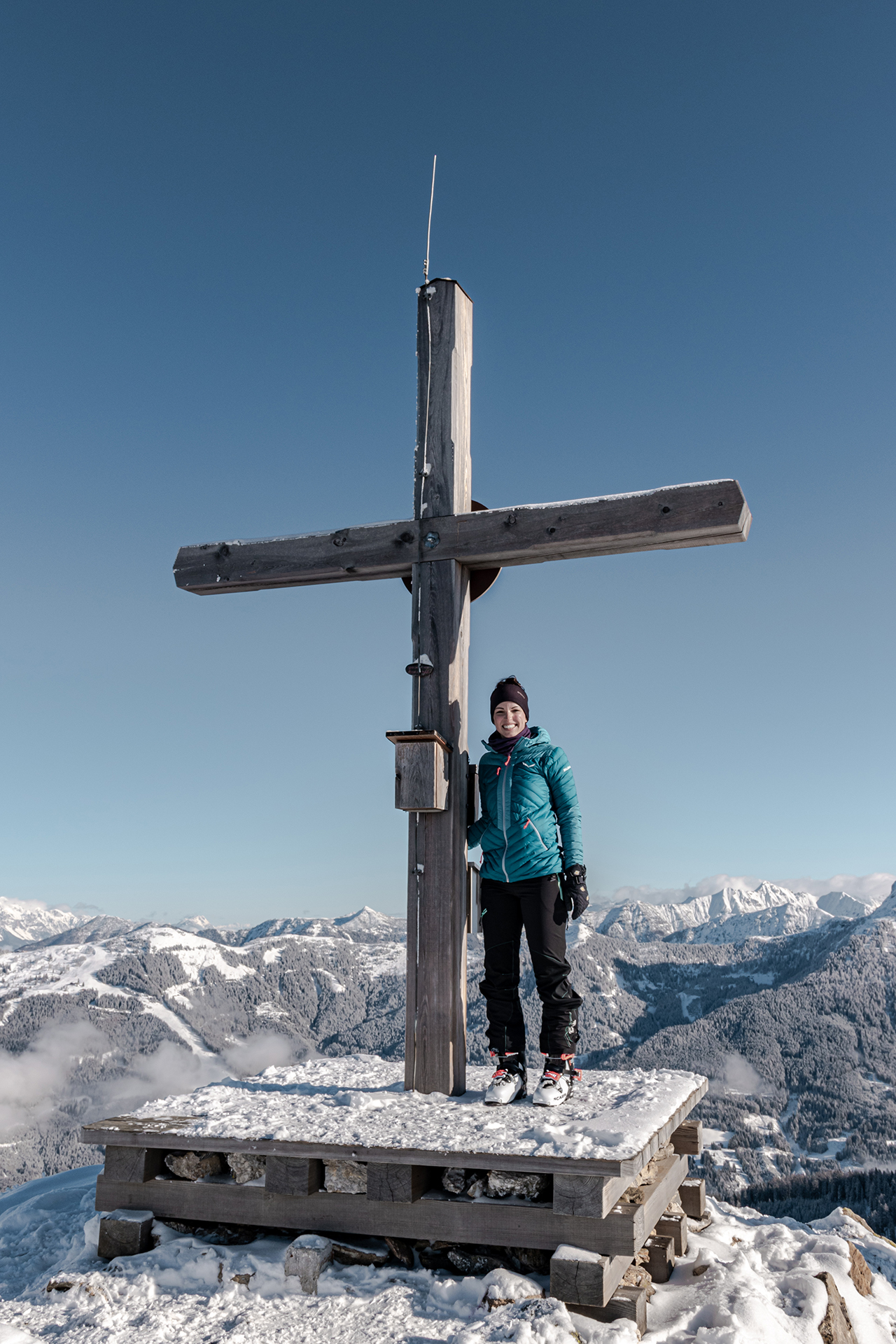 Gipfelkreuz Penkkopf Skitour