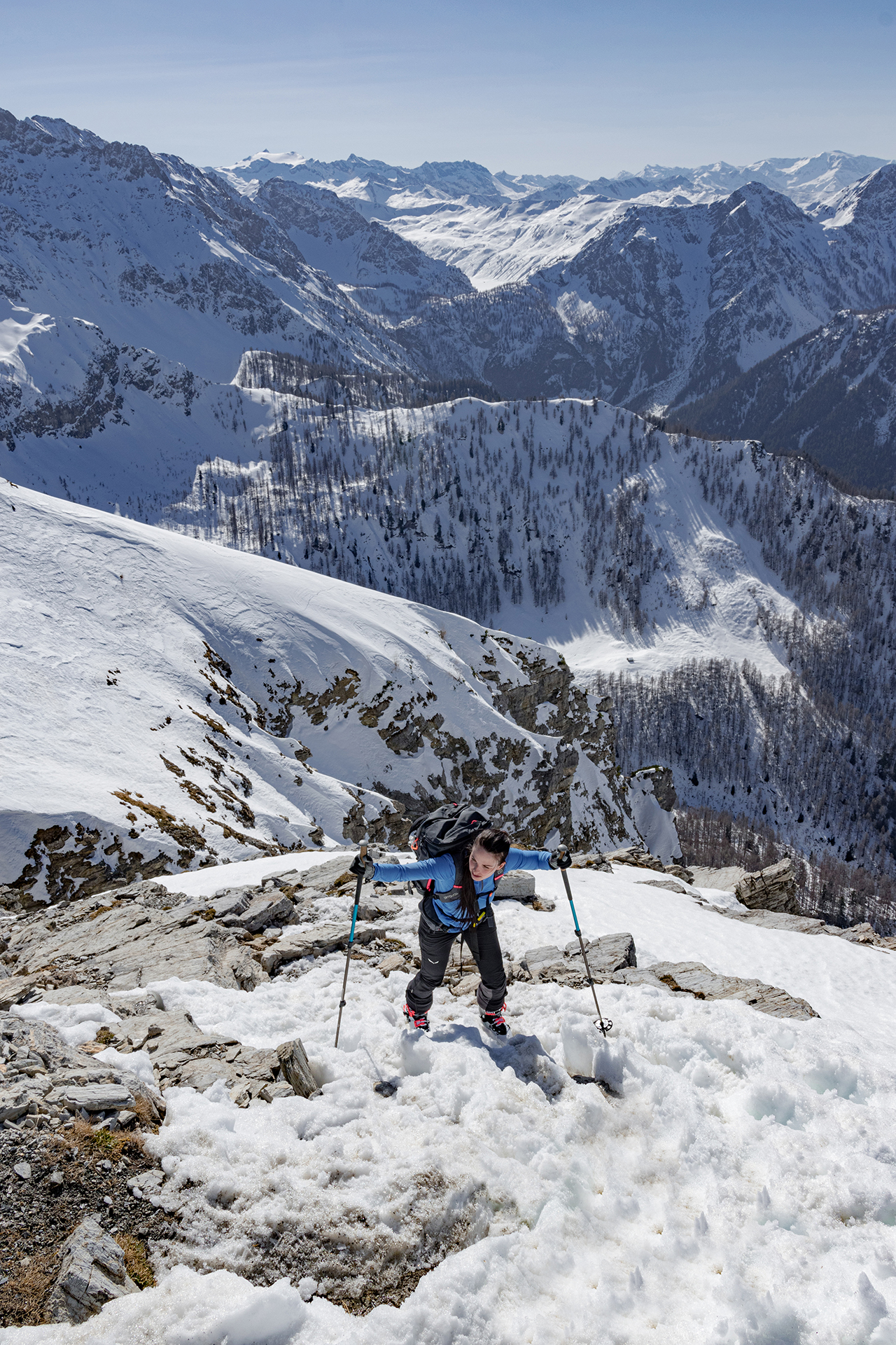 Liebeseck_Skitour_Gipfelaufstieg