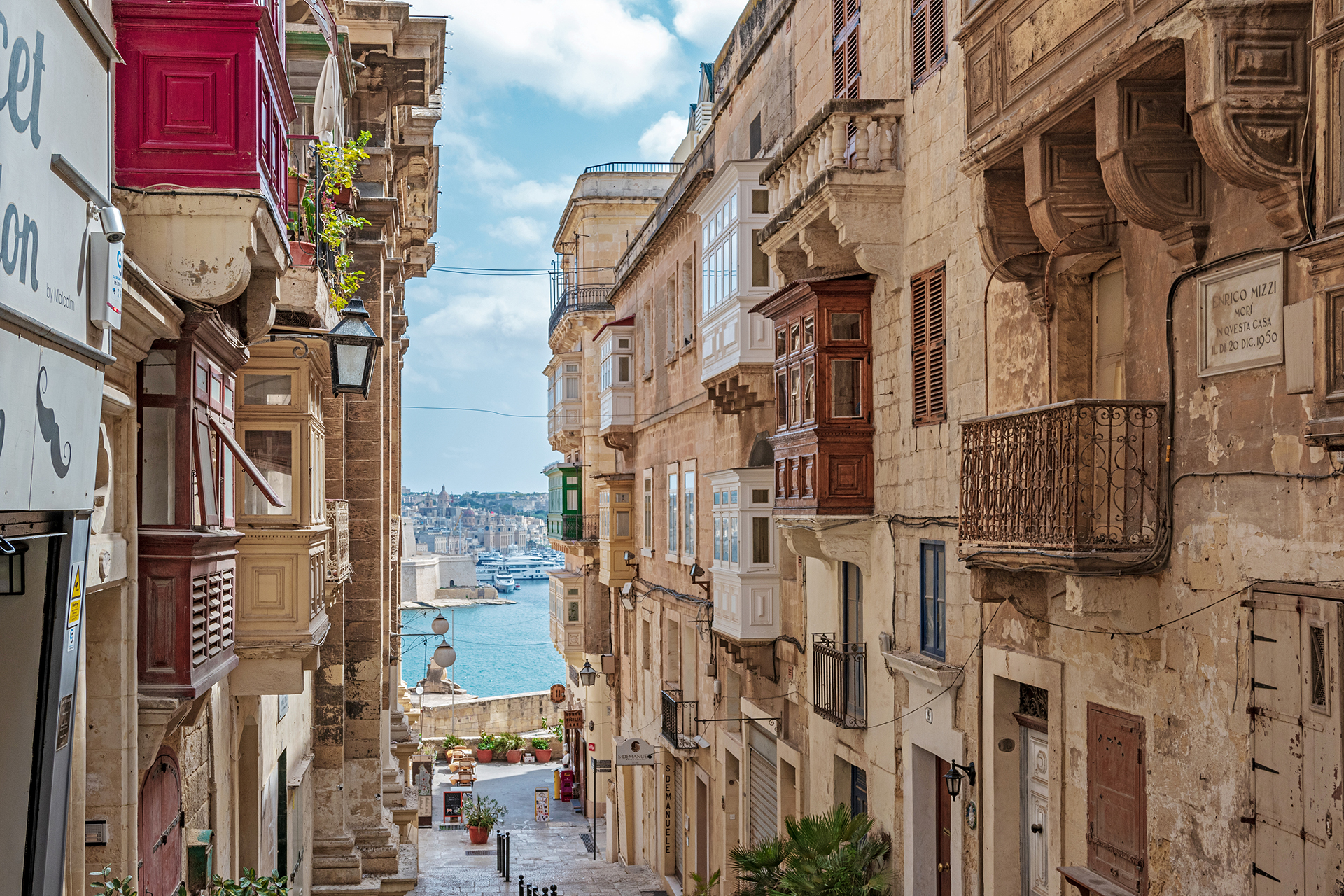 Valletta_Malta_historische_Gassen