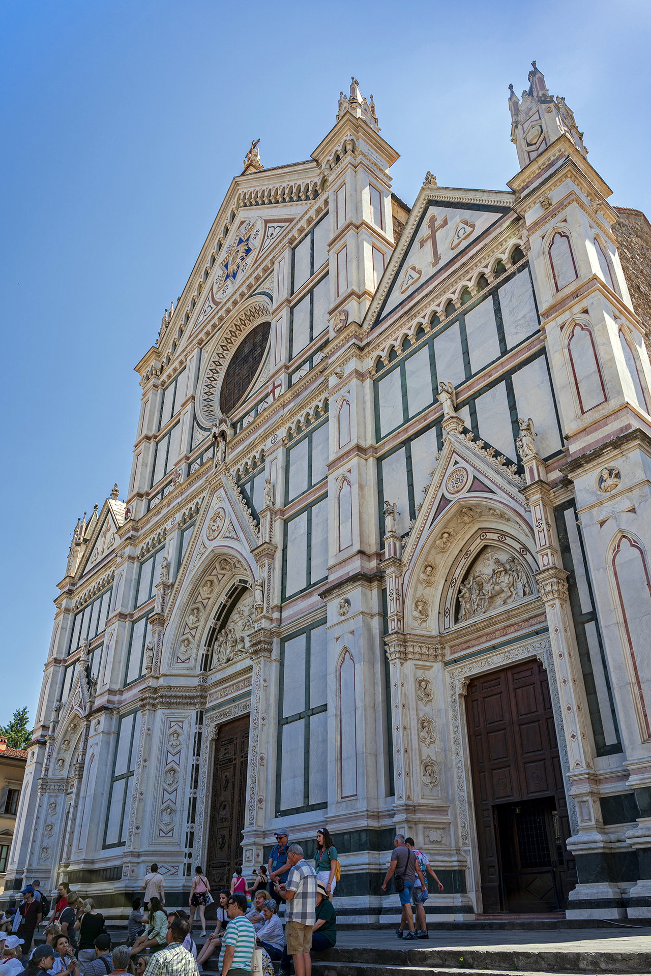 Basilica di Santa Croce Florenz Aussenfassade