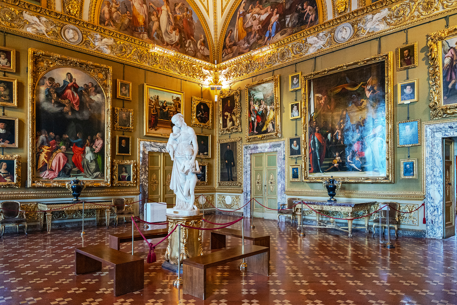 Galleria Palatina Gemälde Florenz