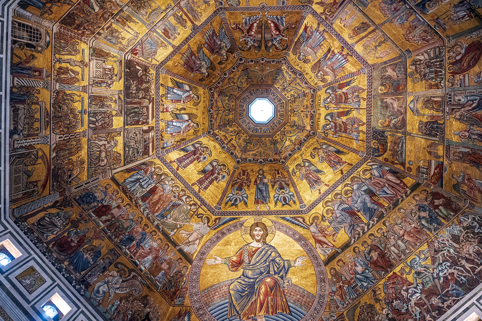 Florenz_Baptisterium_Mosaik_Decke