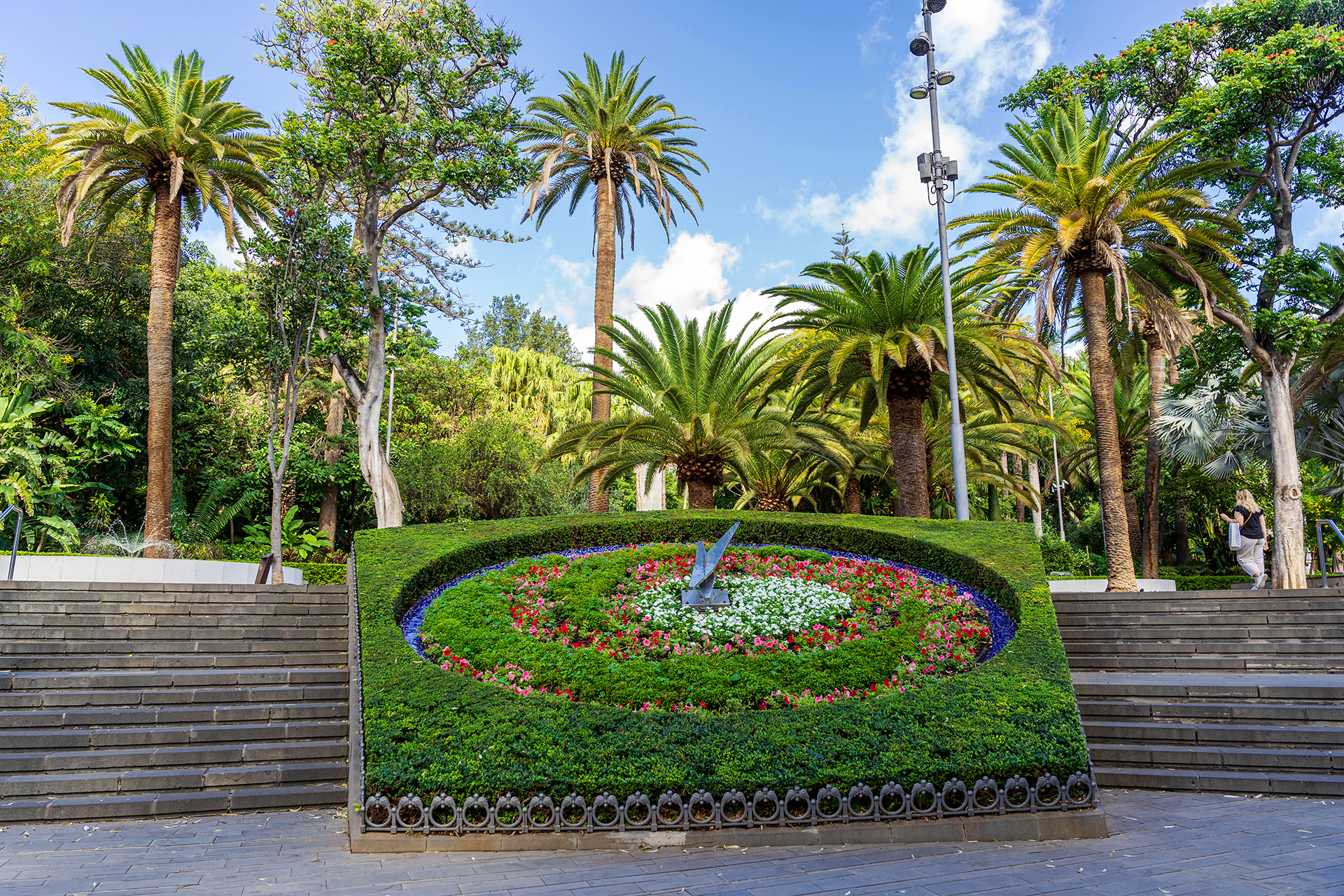 Parque García Sanabria Blumenuhr